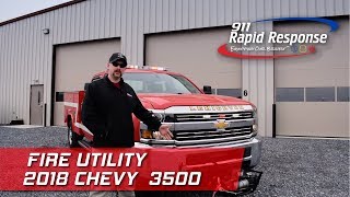 Fire Utility 2018 Chevy 3500 HD  911RR [upl. by Valentijn]