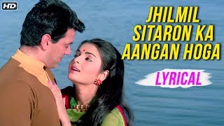 Jhilmil Sitaron Ka Aangan Hoga  Lyrical Song  Jeevan Mrityu  Dharmendra Rakhi  Mohammed Rafi [upl. by Enttirb993]