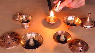 DIY herbal incense cones making natural incense how to grind herbs for incense  incl 5 recipes [upl. by Ardussi]