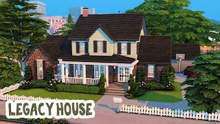 Legacy Challenge House 🏡  The Sims 4 Speed Build [upl. by Rohn]