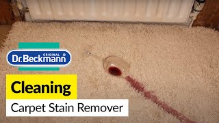 Dr Beckmann Carpet Stain Remover With Brush amp Oxi Action [upl. by Yreneh]