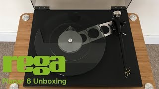 Rega Planar 6 Turntable Unboxing  Hifi Gear [upl. by Nylidnarb894]