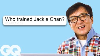 Jackie Chan Replies to Fans on the Internet  Actually Me  GQ [upl. by Lucita]