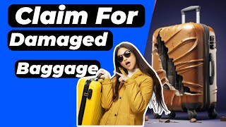 Airline Damaged Your Bag Heres How to CLAIM Your Rights [upl. by Dinan]