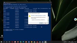 Uninstall Windows 10 problem updates using Command Prompt or PowerShell [upl. by Sedda]