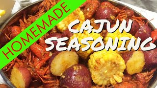 🦐CAJUN SEASONING Homemade Gluten Free SHORTS [upl. by Ahsitak258]