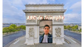 Arc de Triomphe  Paris  France 🇫🇷 Paris Vlogs [upl. by Arba]