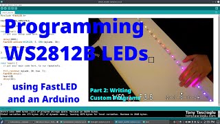 How To Program WS2812 LEDs with FastLED and an Arduino [upl. by Anaek]