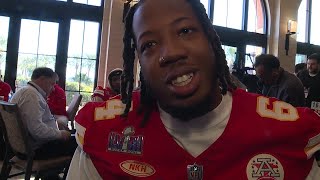 Chiefs OT Wanya Morris Everybodys ready for it [upl. by Lyrret437]