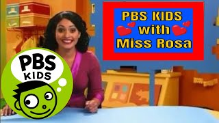 PBS Kids with Miss Rosa ❤❤❤💘💘💘 [upl. by Aiva]