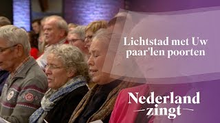 Lichtstad met uw paarlen poorten  Nederland Zingt [upl. by Lilybelle881]