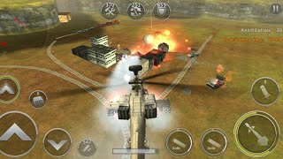 Gunship Battle APACHE MKS helicopter Gameplay [upl. by Eihctir]