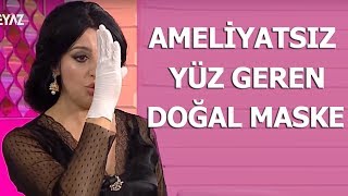 Ameliyatsız yüz geren doğal maske Şems Arslan tarifleri [upl. by Irallih]