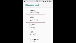 FreedomPop APN Settings LTE Global SIM [upl. by Ahsekam]