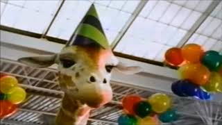 Toys R Us Geoffreys Birthday 2003 TV Commercial HD [upl. by Callum]