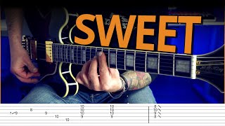 The SWEETEST Slow Blues GUITAR SOLO with TABS [upl. by Obala]