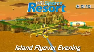 Wii Sports Resort  Air Sports Island Flyover All 80 i Points Evening [upl. by Victory]