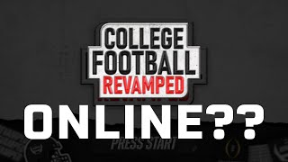 HOW TO PLAY COLLEGE FOOTBALL REVAMPED ONLINE [upl. by Fontana]