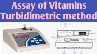 Microbiological assay of Vitamins Turbidimetric methods jitendrapatel assayofvitamins [upl. by Fraase668]