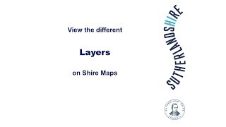 Shire Maps View the different layers [upl. by Laurent508]