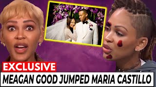 Meagan Good Confronts Maria Castillo For Ruining Her Marriage And DATING With DeVon Franklin [upl. by Ardnosac]