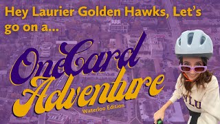 Join us on a Laurier Waterloo campus OneCard adventure 🛴 🪪 [upl. by Eelir]