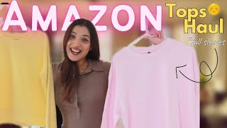 Amazon BEST Tops and joggers Haul  Amazon Online Shopping Haul [upl. by Chung]