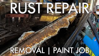 Restoring A Rusty Car Roof In 6 Minutes [upl. by Euqirne]