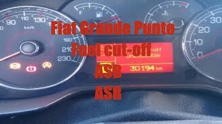 Fiat Grande Punto TJET ABS ESP amp Hillholder [upl. by Nyrraf]