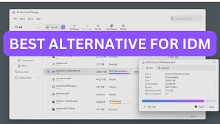New Best Download Manager For Windows 1011 in 2024  Best IDM Alternatives  AB Download Manager [upl. by Trebleht]