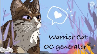 Warrior Cat OC maker [upl. by Macmahon]