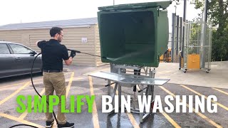 Trash Bin Cleaning El Paso TX mrkleenyourbin [upl. by Dressler]