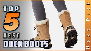 Top 5 Best Duck Boots Review in 2024  for Ultimate Outdoor Protection [upl. by Hartmann151]