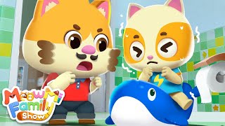 Baby Goes Potty  Potty Song 🚽  Good Habits for Kids  Kids Songs  MeowMi Family Show [upl. by Dyoll]