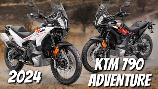 New 2024 KTM 790 Adventure Whats New [upl. by Ibbetson]