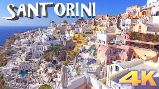 SANTORINI  GREECE 4K [upl. by Kovar]