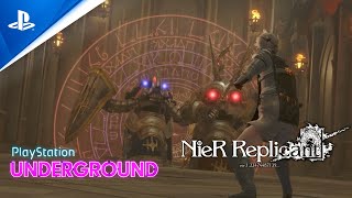 NieR Replicant Gameplay  PlayStation Underground  PS4 [upl. by Wallack]