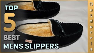 Top 5 Best Mens Slippers Review in 2025 [upl. by Baxy315]