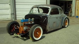 1940 Chevrolet Special Deluxe Coupe Hot Rod Build Project [upl. by Ayet818]