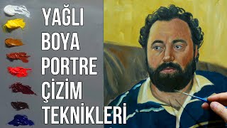 Yağlı Boya Portre Nasıl Çizilir   GİBİ Ersoy [upl. by Eimareg]