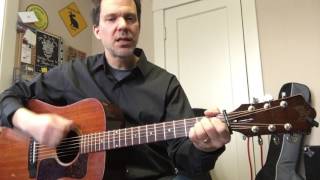 Tennessee Whiskey  easy strum lesson in 68 [upl. by Anileve]