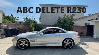 2003 Mercedes SL500 R230 KLEEMANN SUPERCHARGED ABC Delete with RMT kit with sway bars installed [upl. by Dremann]