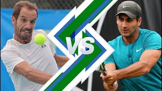 Richard Gasquet vs Benjamin Hassan  SAINTTROPEZ 2024 [upl. by Nehtan]