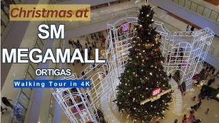 SM MEGAMALL  Ortigas  FULL Walking Tour in 4K  October 2023  Philippines [upl. by Rubia165]