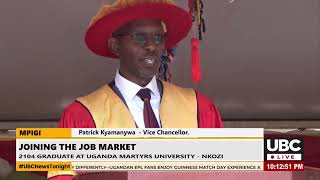 Gradaunts tipped on Upholding the Image of Uganda Martyrs University Nkozi [upl. by Wind671]