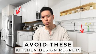 8 Kitchen Design Regrets amp Common Mistakes To Avoid [upl. by Mcculloch]