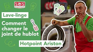 Comment changer le joint de hublot sur un lavelinge Hotpoint Ariston [upl. by Khichabia]