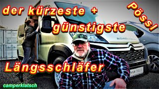 Pössl Roadstar 600 L ‼️ 2021💥 günstige Kastenwagen Wohnmobile unter 6 m💥Camper Test Review Roomtour [upl. by Albemarle522]