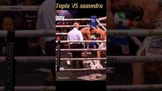 Tapia VS saavedra fight new reels sports [upl. by Stanly]