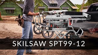 SKILSAW SPT9912 Worm Drive Table Saw [upl. by Annal]